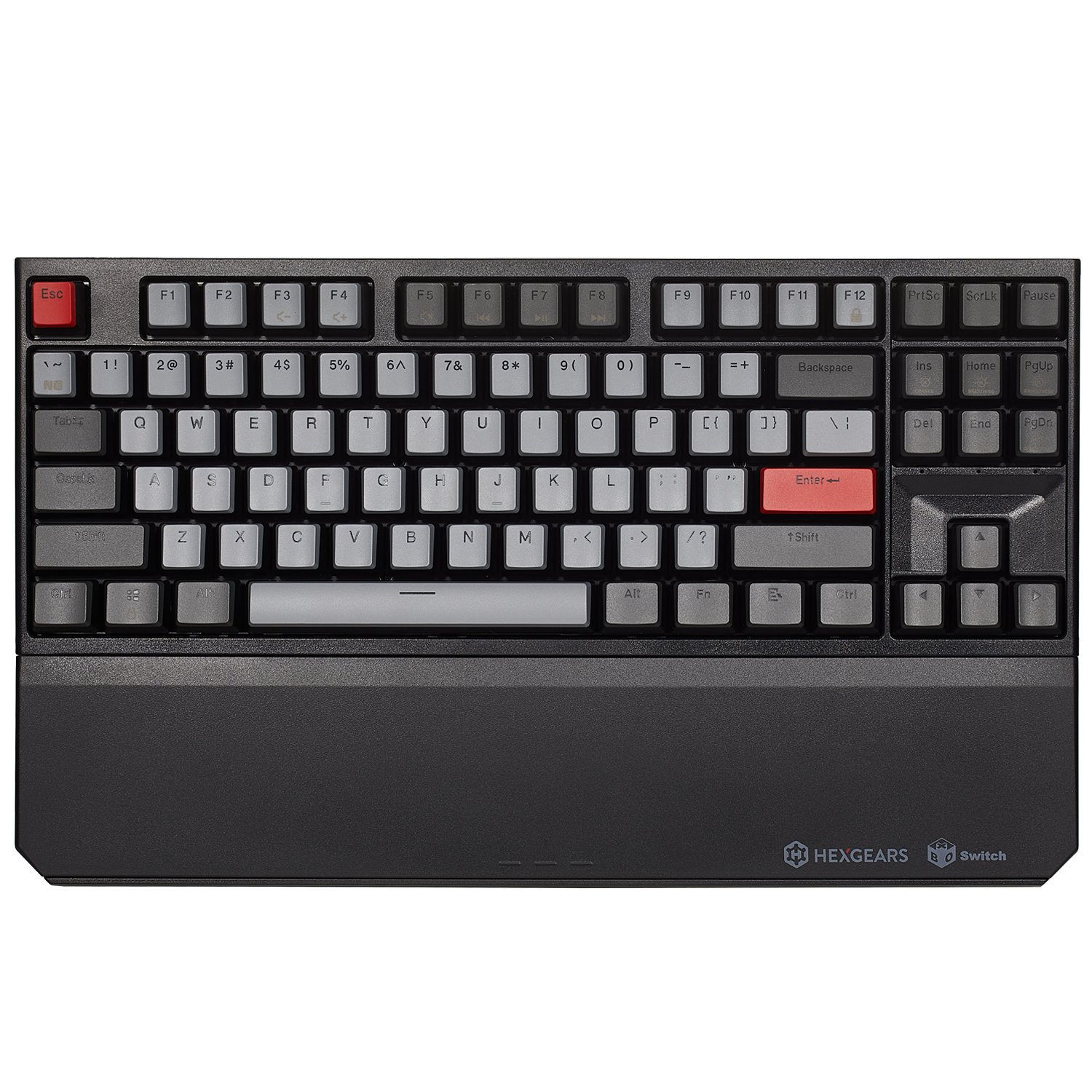 PowerBlade X3 TKL Wireless Mechanical Keyboard, BOX Switches, PBT, NKRO-Gray & Black Translucent Color