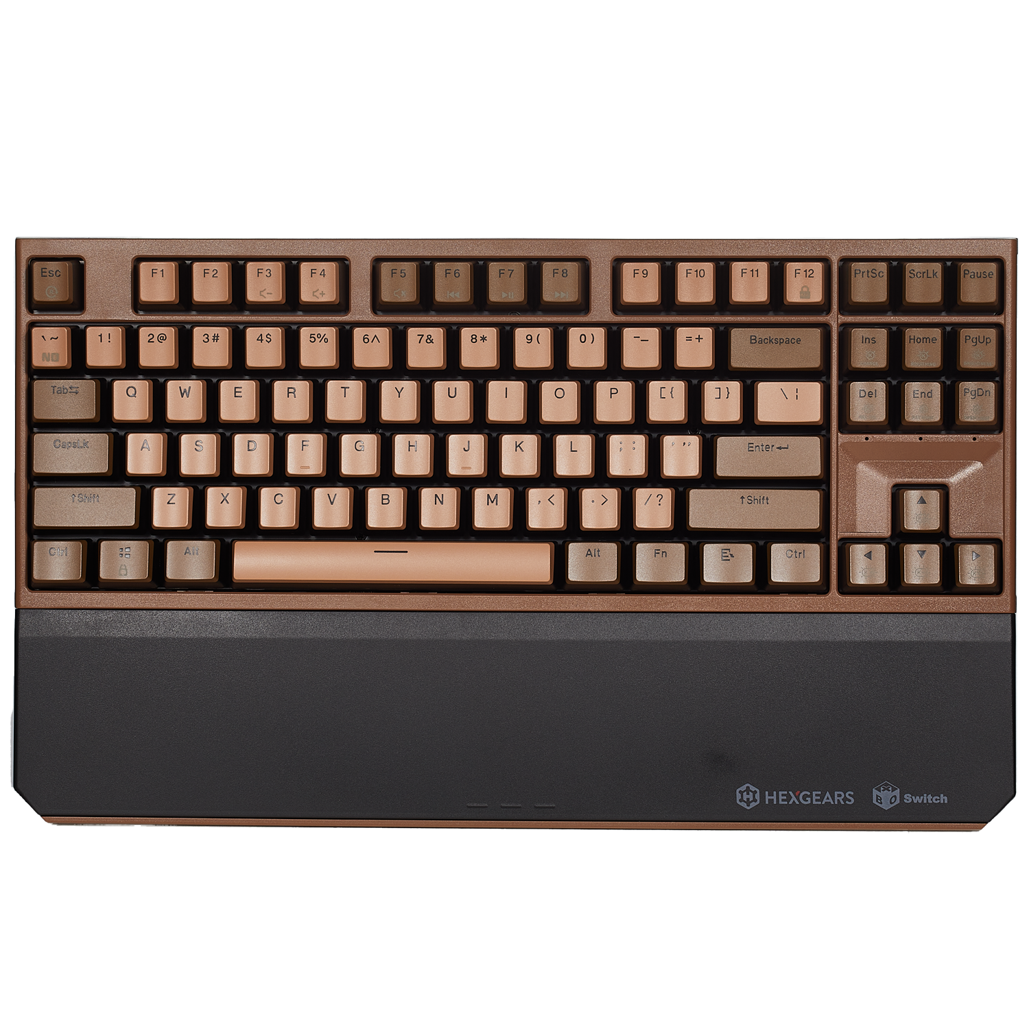 PowerBlade X3 TKL Wireless Mechanical Keyboard, BOX Switches, PBT, NKRO-Coffee Translucent Color