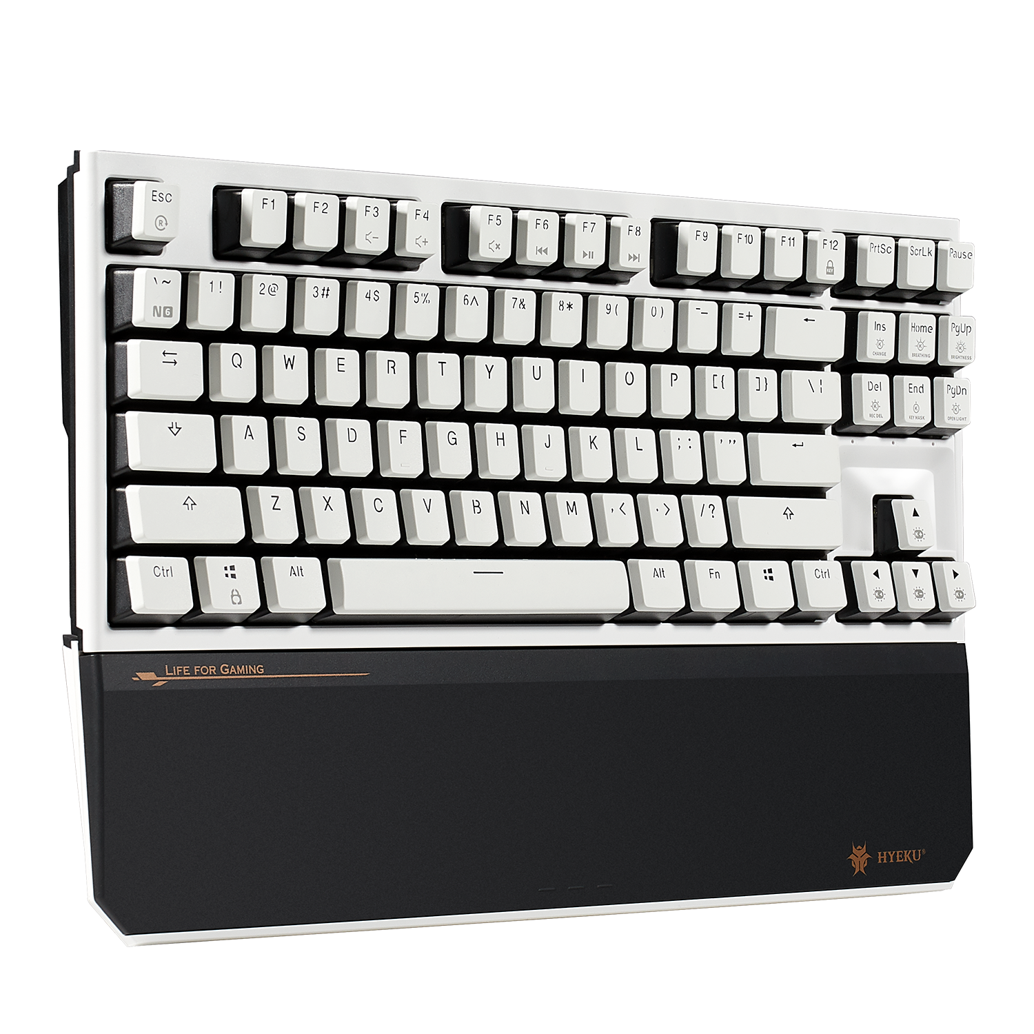 PowerBlade X3 TKL Wireless Mechanical Keyboard, BOX Switches, PBT, NKRO-White & Black Color-4