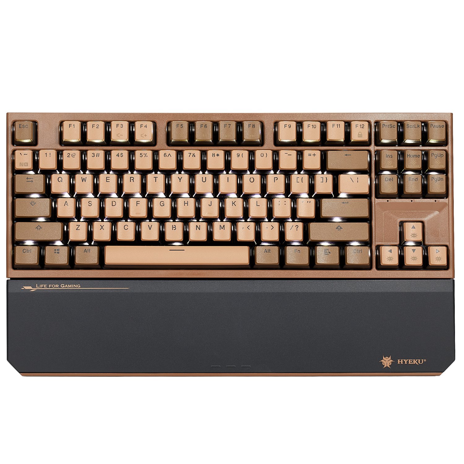 PowerBlade X3 TKL Wireless Mechanical Keyboard, BOX Switches, PBT, NKRO-Coffee Color