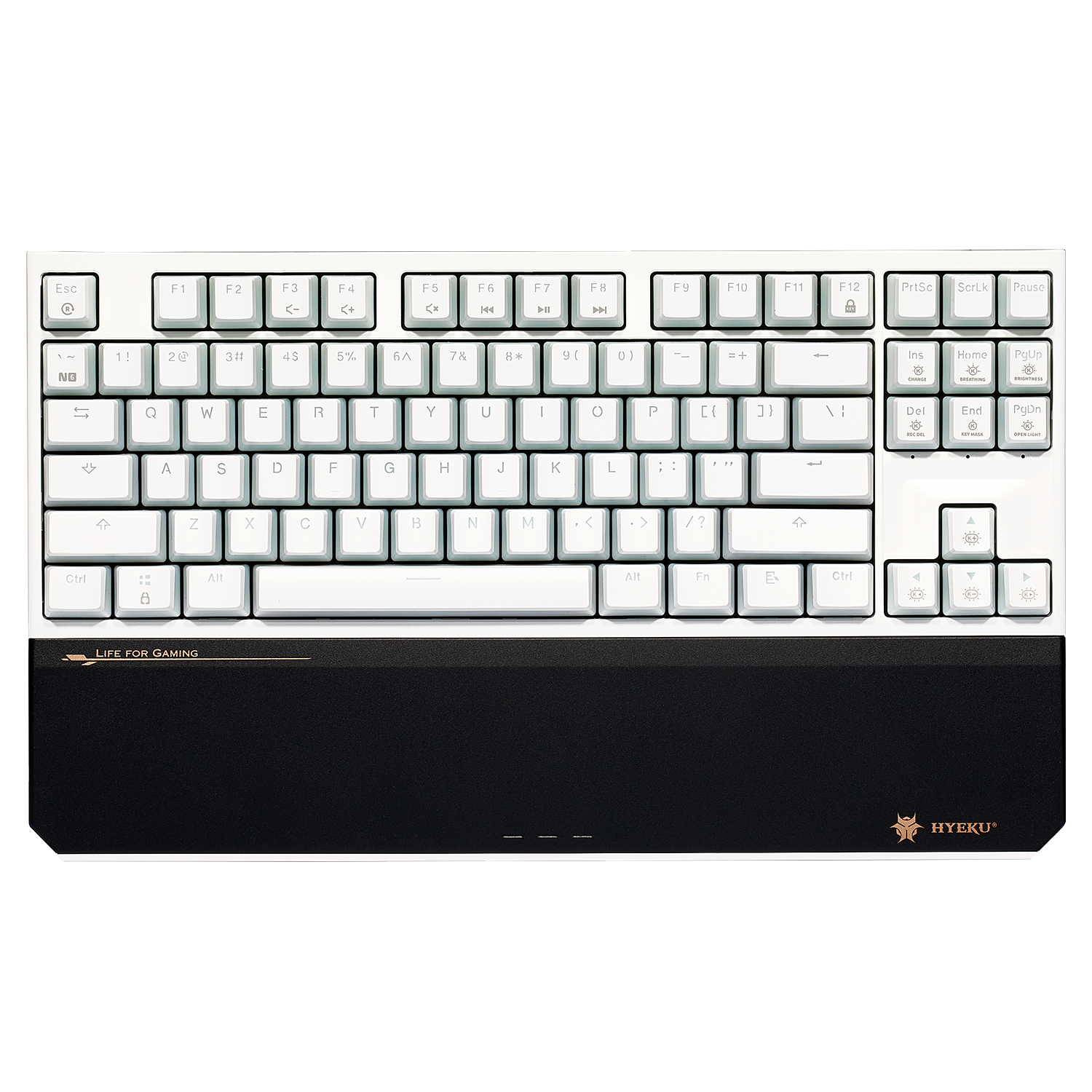 PowerBlade X3 Pro Wireless Mechanical Keyboard, TKL, HotSwap, PBT, BOX Switches-White Color