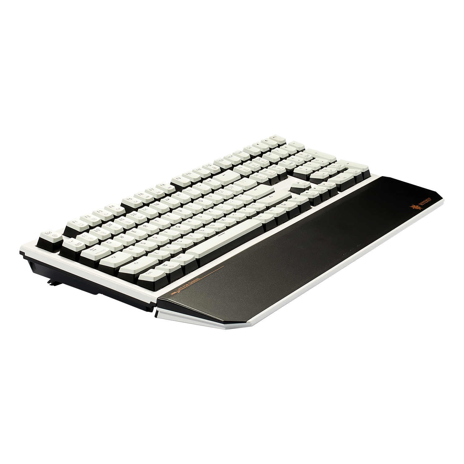 PowerBlade X5 Pro Wireless Hot-Swappable Mechanical Keyboard-White & Black-4