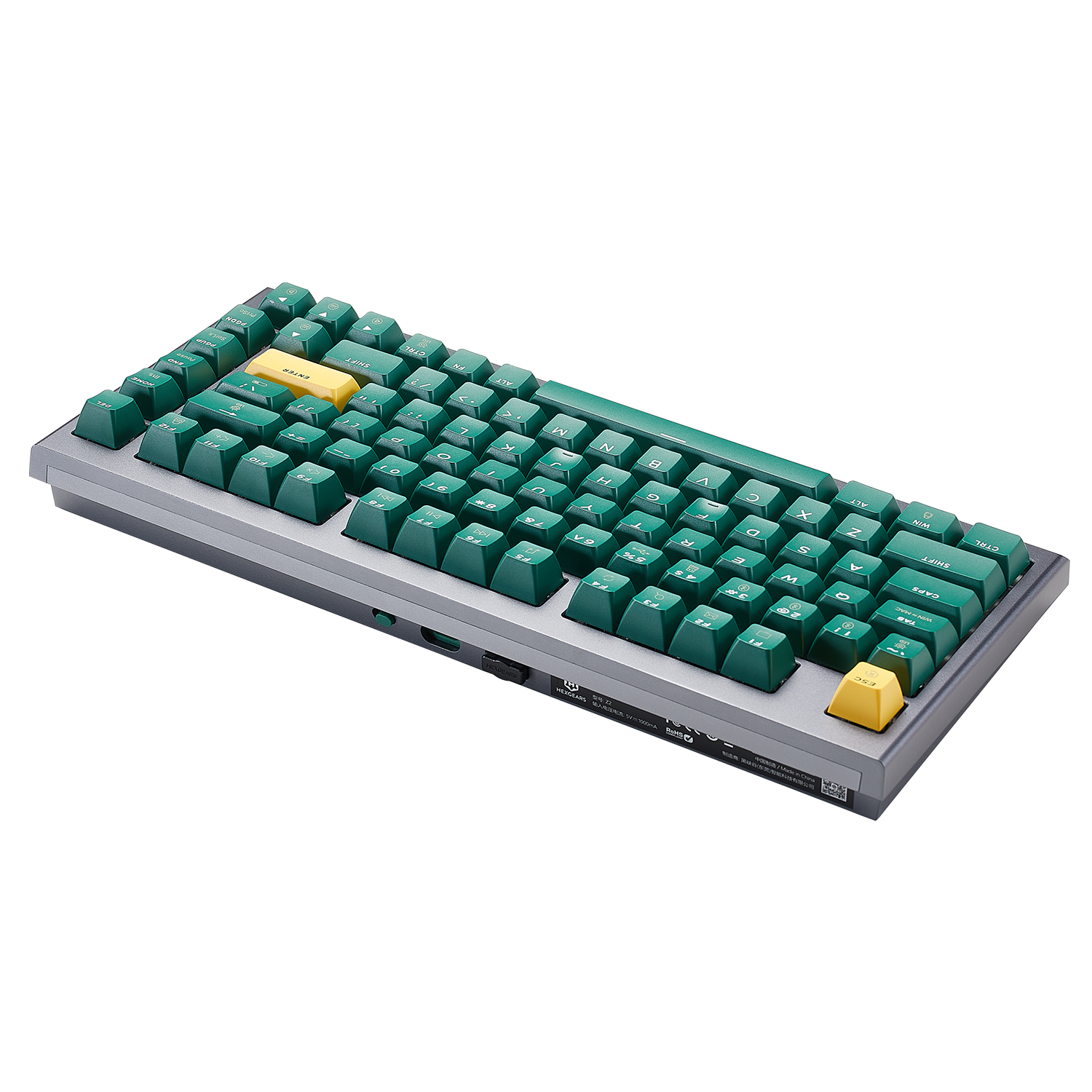 Synergy Z2 75% Wireless Mechanical Thock Keyboard, TKL, RGB, PBT, HotSwap™