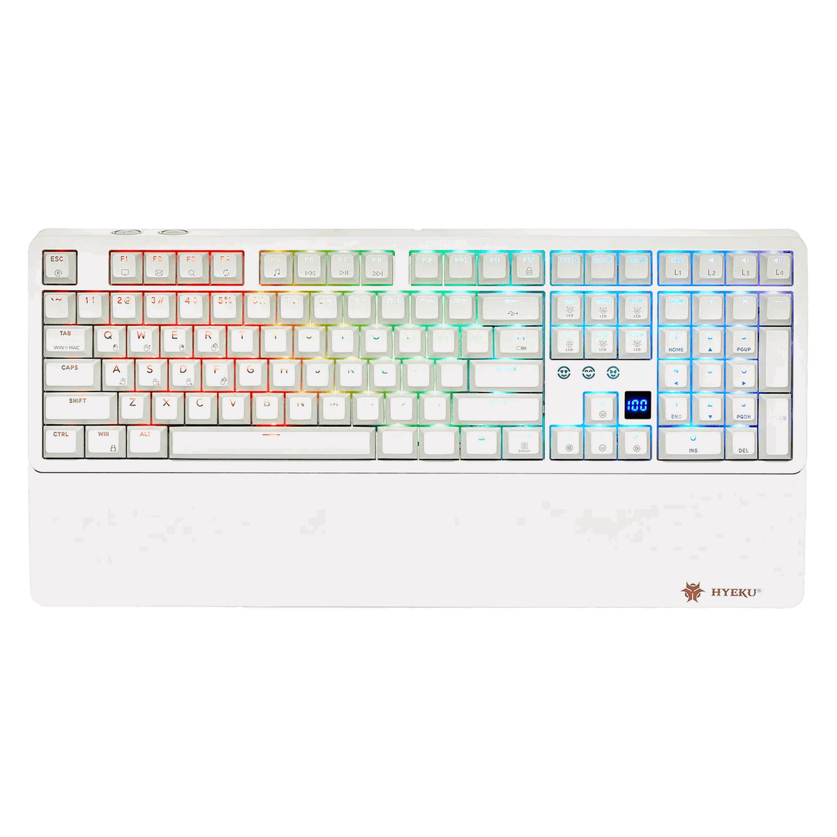CloudStrike Y5 Wireless RGB Hot-Swappable Gaming Keyboard | Hexgears