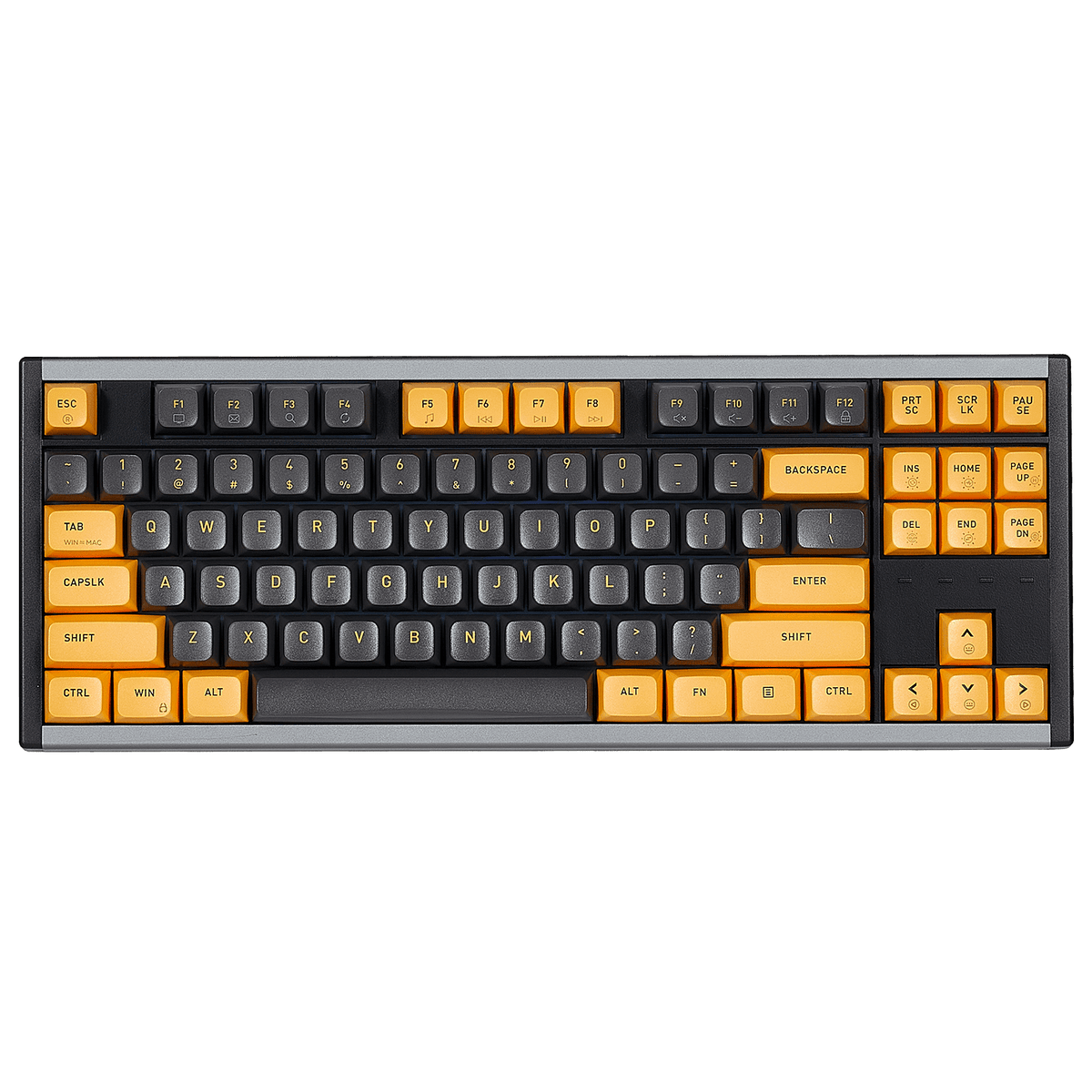 Hex Key Caps ShadowKey I3 HotSwap Wired 87-Key RGB Mechanical Keyboard | Hexgears