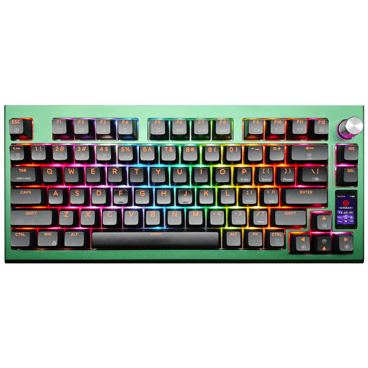 Synergy Z2 Pro 75 Percent Compact TKL Wireless Keyboard | Hexgears