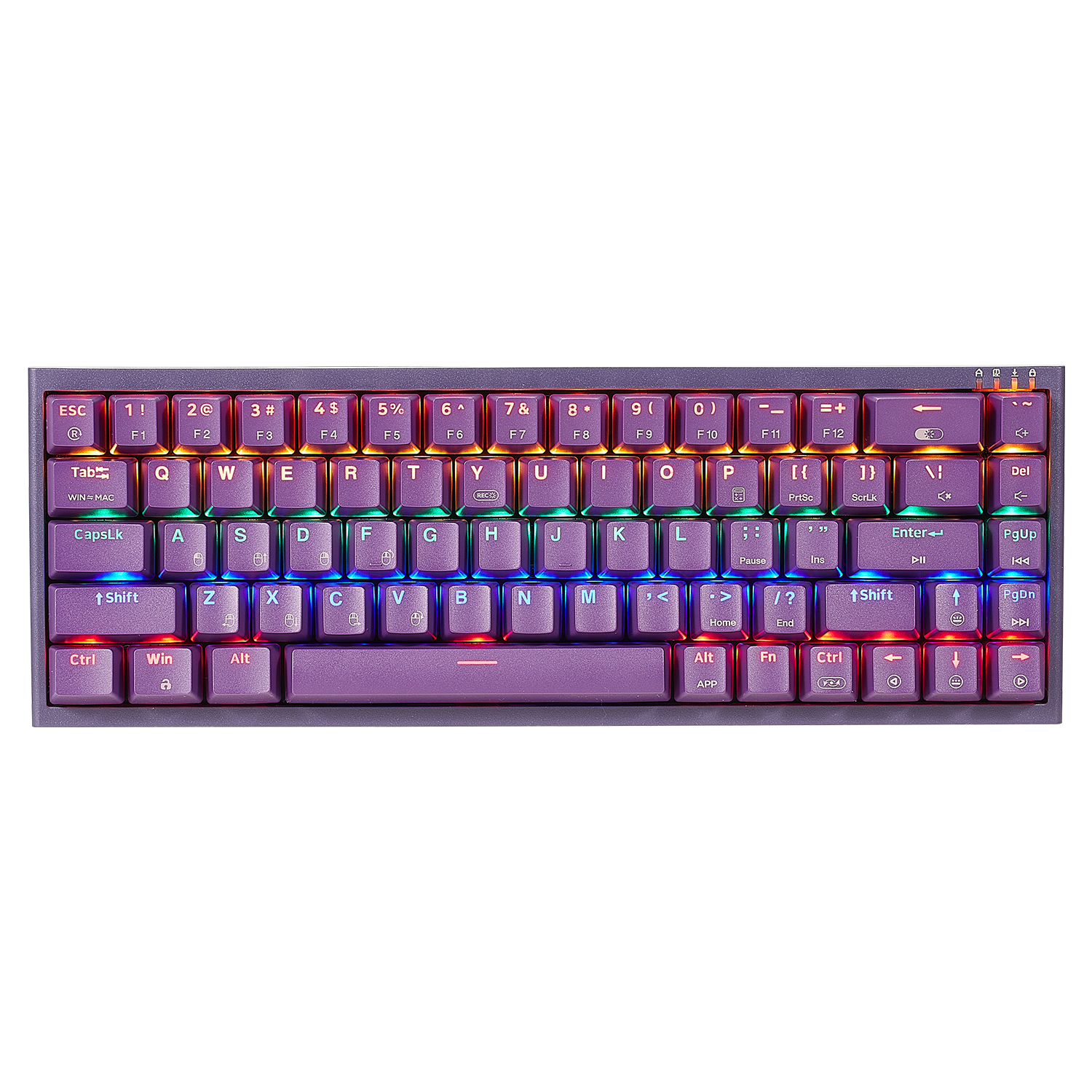 Ravager U1 65% Wired Mechanical Gaming Keyboard with Swappable Keycaps, 68-Key-1