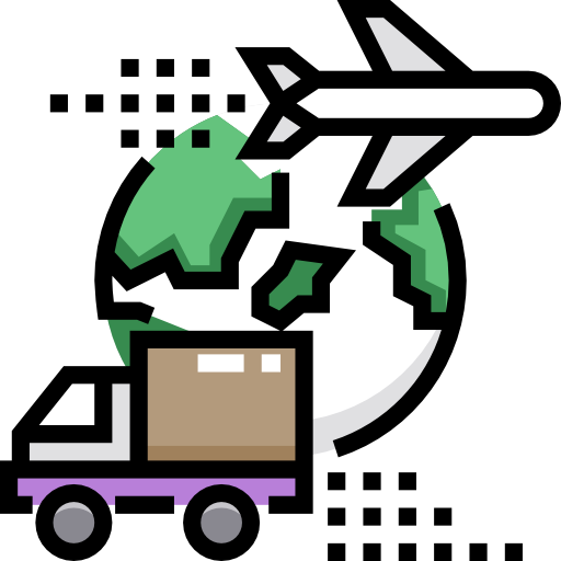 worldwide delivery icon